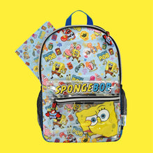 Load image into Gallery viewer, SpongeBob SquarePants Blue Backpack