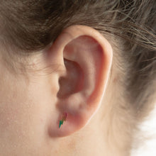 Load image into Gallery viewer, Rainbow Lightning Bolt Sterling Silver Stud Earrings