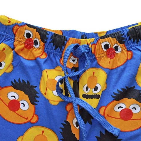 Sesame Street Bert and Ernie Blue Lounge Pants