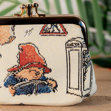 Load image into Gallery viewer, Signare Paddington Bear Tapestry Frame Purse