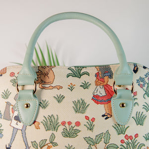 Signare Alice in Wonderland Tapestry Convertible Bag