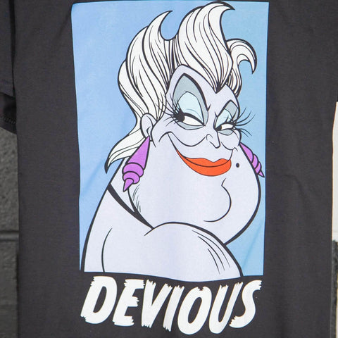 Disney The Little Mermaid Devious Ursula Black T-Shirt