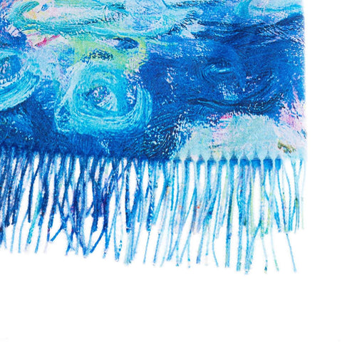 Signare Claude Monet Water Lilies Art Pashmina