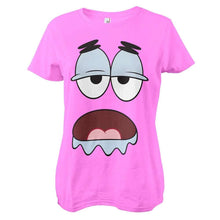 Load image into Gallery viewer, Women&#39;s SpongeBob Patrick Big Face Fitted T-Shirt