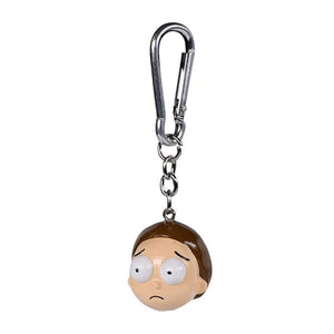 Rick and Morty Morty Face 3D Keyring