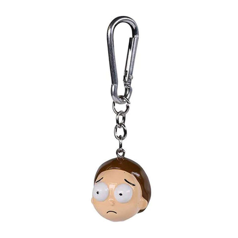 Rick and Morty Morty Face 3D Keyring