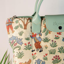 Load image into Gallery viewer, Signare Alice in Wonderland Tapestry Foldaway Bag