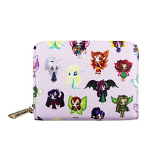Load image into Gallery viewer, Neopets Faerie Doll AOP Purple Wallet