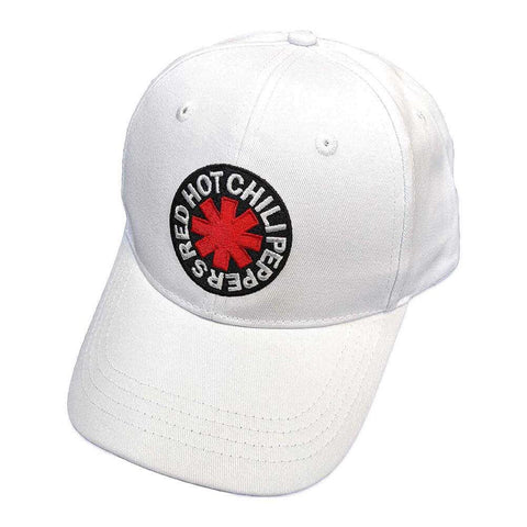 Red Hot Chili Peppers White Baseball Cap