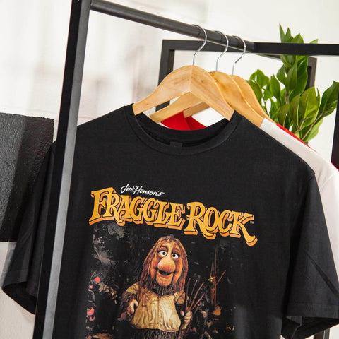 Fraggle Rock Never Bored with a Gorg Black T-Shirt