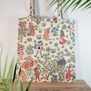 Signare Alice in Wonderland Tapestry Tote Bag