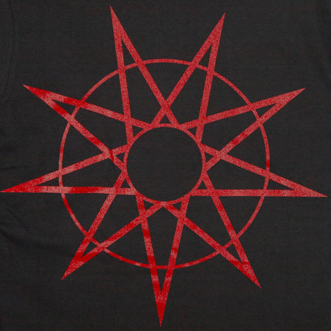Slipknot Blocks Band Members Black Crew Neck T-Shirt