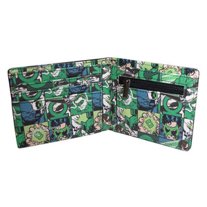 Men's DC Comics Green Lantern Black Bi-Fold Wallet