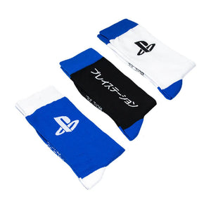 PlayStation Logo Crew Socks 3 Pack