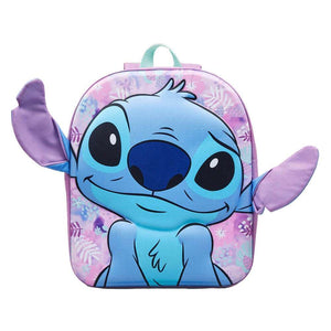 Disney Classics Stitch Character Purple Backpack with 3D Ears
