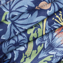 Load image into Gallery viewer, Signare William Morris Strawberry Thief Blue Art Pashmina