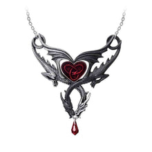 Load image into Gallery viewer, Alchemy Gothic The Confluence of Opposites Pewter Pendant