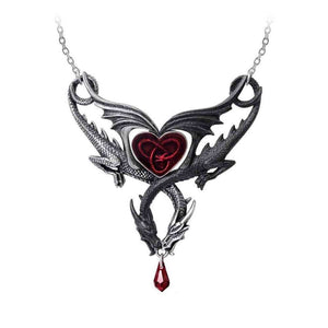 Alchemy Gothic The Confluence of Opposites Pewter Pendant