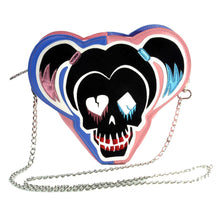 Load image into Gallery viewer, Suicide Squad Harley Quinn Skull Icon Cross Body Bag