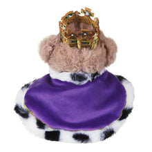 Load image into Gallery viewer, King Charles Coronation Royal Bear with Crown Plush Toy