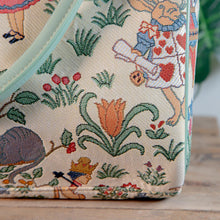 Load image into Gallery viewer, Signare Alice in Wonderland Tapestry Travel Bag