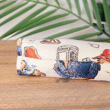 Load image into Gallery viewer, Paddington Bear Tapestry Wristlet Bag
