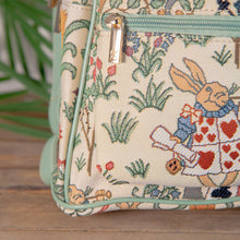 Load image into Gallery viewer, Signare Alice in Wonderland Tapestry Day Backpack