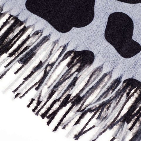 Signare Chic Collection Cow Print Art Pashmina
