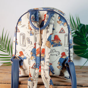 Paddington Bear Tapestry Fashion Backpack