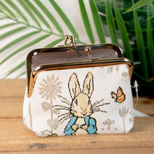 Load image into Gallery viewer, Signare Beatrix Potter Peter Rabbit Tapestry Frame Purse