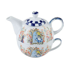Load image into Gallery viewer, Cardew Alice Through the Looking Glass Tea For One Set