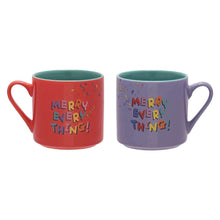 Load image into Gallery viewer, Disney Stitch and Angel Christmas Mugs (Set of 2)