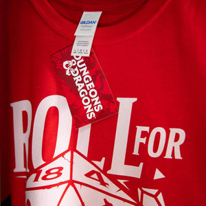 Women's Dungeons and Dragons Roll For Initiative Red T-Shirt