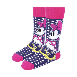 Women's Disney Minnie Mouse Socks Gift Set (3 Pairs)