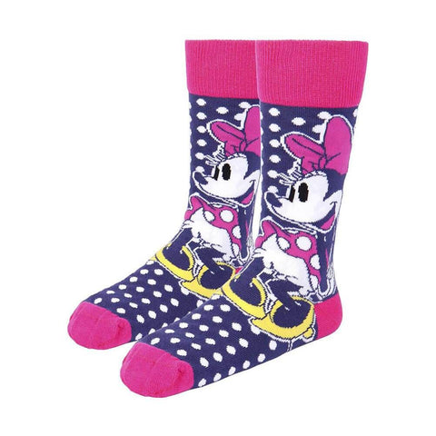 Women's Disney Minnie Mouse Socks Gift Set (3 Pairs)