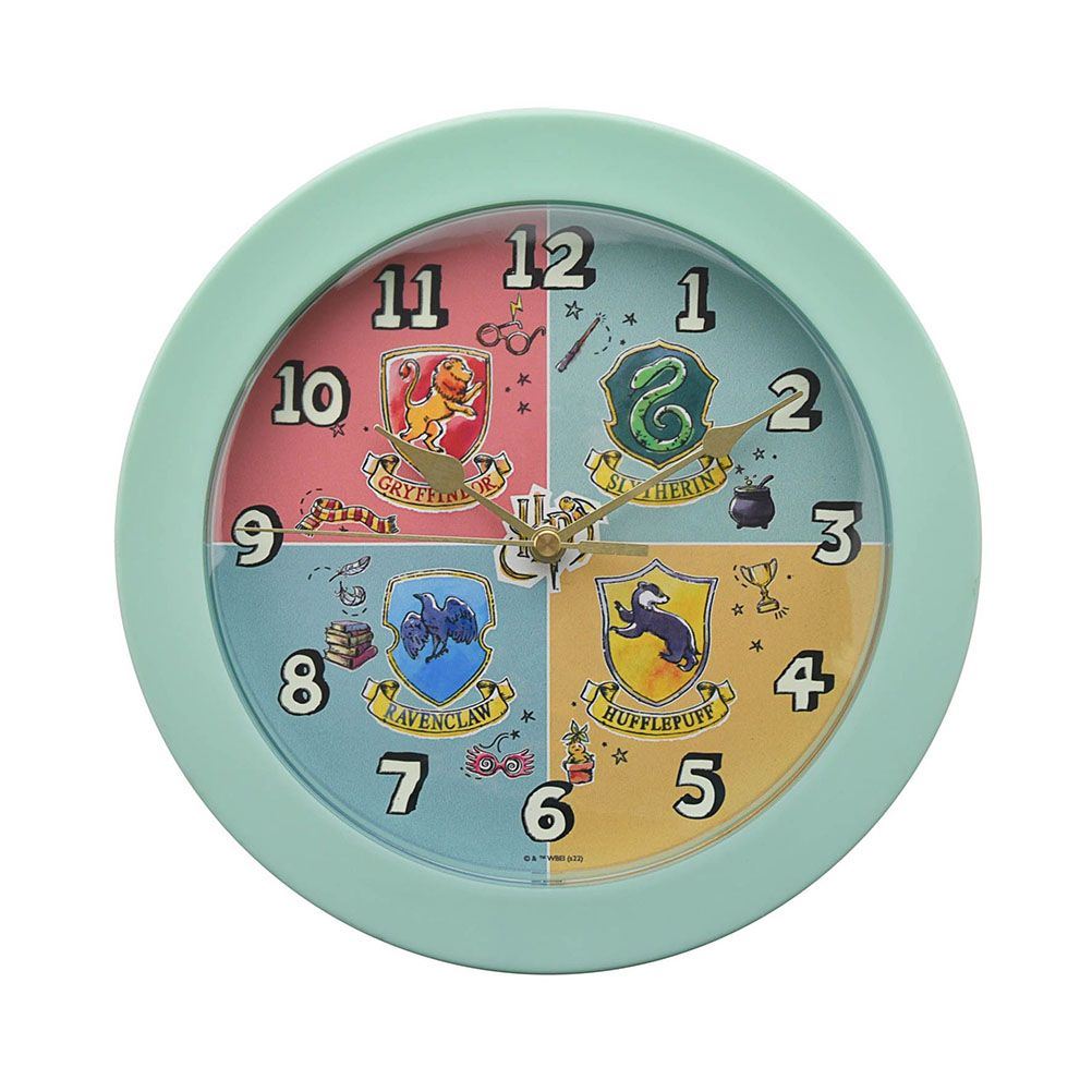 Harry Potter Charms House Crests Wall Clock