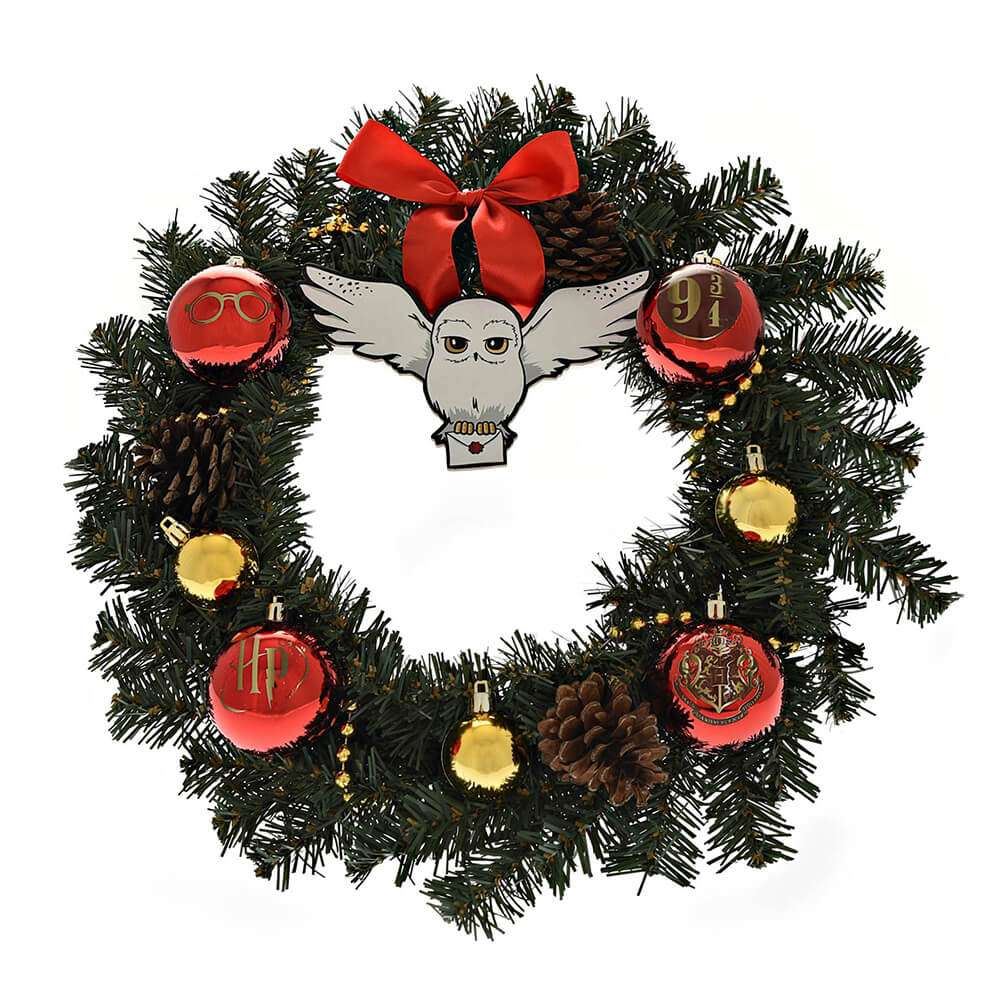 Harry Potter Hedwig Christmas Wreath