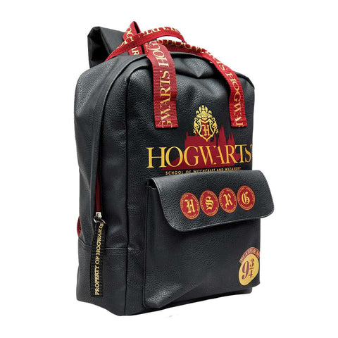 Harry Potter Hogwarts Premium Black Backpack