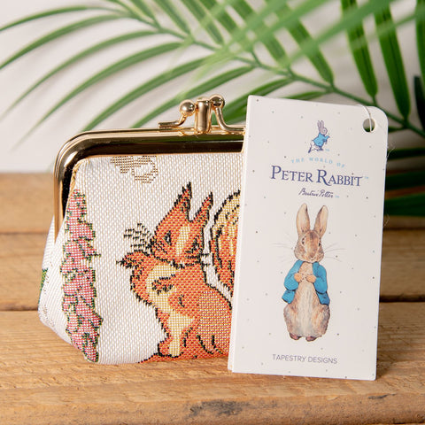 Signare Beatrix Potter Squirrel Nutkin Tapestry Frame Purse