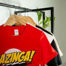 Load image into Gallery viewer, Big Bang Theory Bazinga Logo T-Shirt