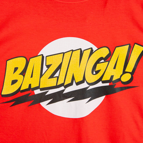 Big Bang Theory Bazinga Logo T-Shirt