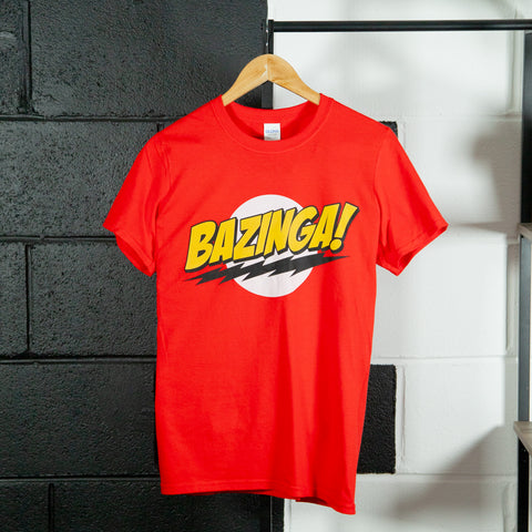 Big Bang Theory Bazinga Logo T-Shirt