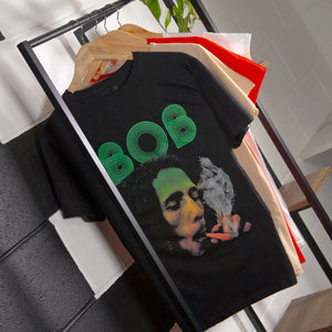 Bob Marley Smoking Da Erb T-Shirt