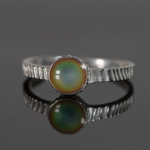 Sterling Silver Oval Mood Ring