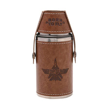 Load image into Gallery viewer, Top Gun Stainless Steel Travel Flask