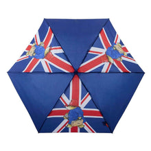 Load image into Gallery viewer, Signare Paddington Bear Union Jack Folding Umbrella