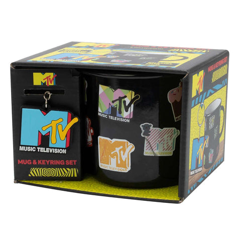MTV Logo Enamel Mug and Keyring