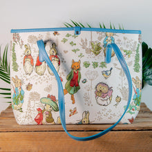 Load image into Gallery viewer, Signare Beatrix Potter Peter Rabbit Tapestry Large Tote Bag