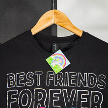 Load image into Gallery viewer, Women&#39;s My Little Pony Best Friends Forever Distressed Black T-Shirt
