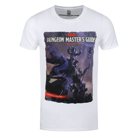 Dungeons & Dragons Dungeon Master's Guide White Crew Neck T-Shirt